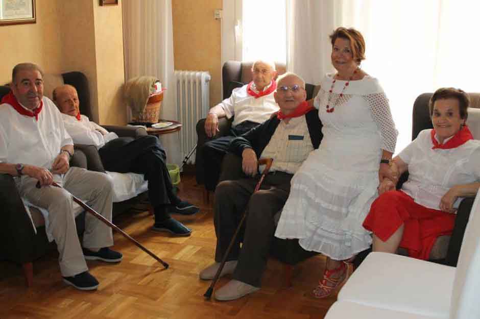 Residencia de personas mayores en Peralta, Navarra.